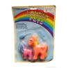 Set de dos ponis de la marca Lovely Pets de Boy Toys, de los años 80.
