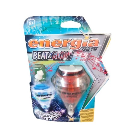 Peonza Energía Beat & Glow con Luz y Música
