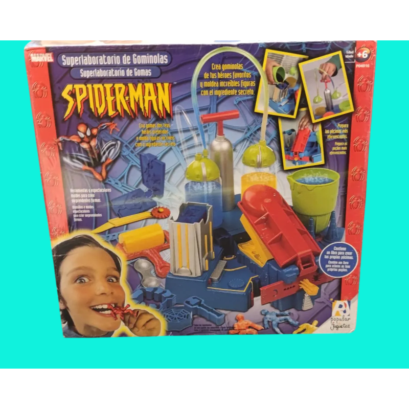 Spiderman Super Laboratorio de Gominolas año 2005