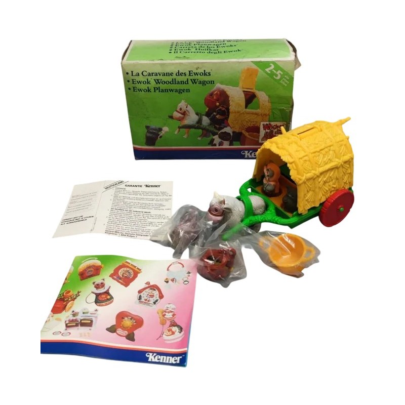 Caravana Ewoks de Kenner Woodland Wagon años 80