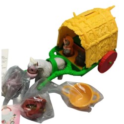 Caravana Ewoks de Kenner Woodland Wagon años 80