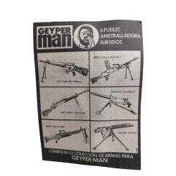 Geyperman Blister Ametralladora Ref. 7307