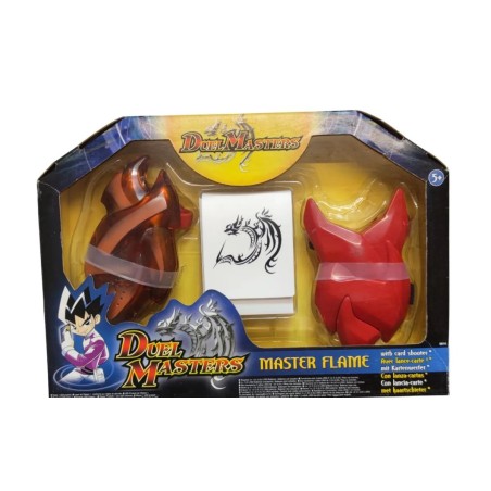 Duel masters- master flame. Hasbro con lanza cartas - año 2004
