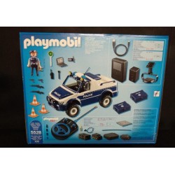 PLAYMOBIL-REF-5528-COCHE DE POLICIA-RC CON CAMARA NUEVO