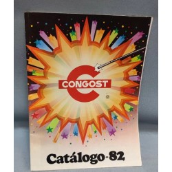 Catalogo de Congost año 1982 y tarifa de precios.