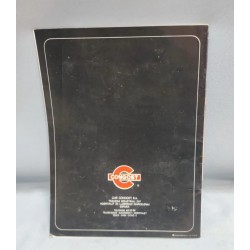 Catalogo de Congost año 1982 y tarifa de precios.