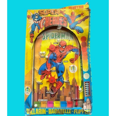 Billarin o flipper de Spiderman de Piqué