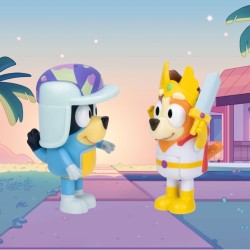 Bluey pack 2 figuras Bluey y bingo fairytale de Famosa