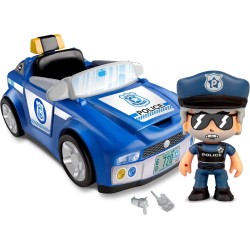 Pinypon Action Pack de Vehículos con Quad, Coche, Moto y 3 Figuras de Famosa
