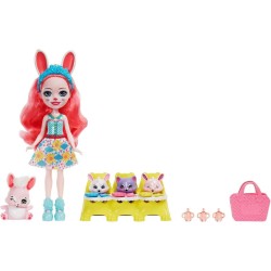 Enchantimals Baby BFFs Bree Bunny and Twist de mattel