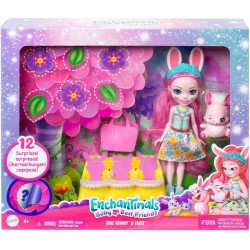 Enchantimals Baby BFFs Bree Bunny and Twist de mattel