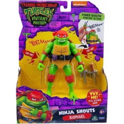 Figura Deluxe Tortugas Ninja Rafael de Famosa