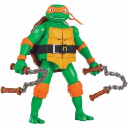 Figura Deluxe Tortugas Ninja Michelangelo de Famosa
