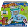 Hot Wheels Skate Flush & Go Skate Bowl - Pista de patinaje acción en cadena