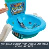 Hot Wheels Skate Flush & Go Skate Bowl - Pista de patinaje acción en cadena