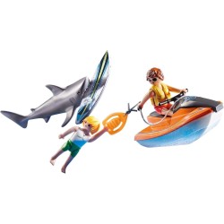 Playmobil Rescue Action Rescate Ataque Tiburón 70489