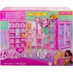Barbie dream closet muñeca conjunto y accesorios de Mattel