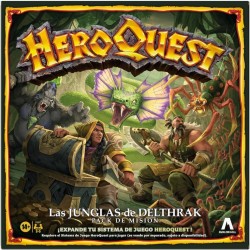 Avalon Hill HeroQuest Pack de Misión Las Junglas de Delthrak