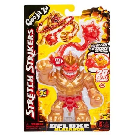 Goo Jit Zu Strecth strikers deluxe. Pack Blazagon de Bandai
