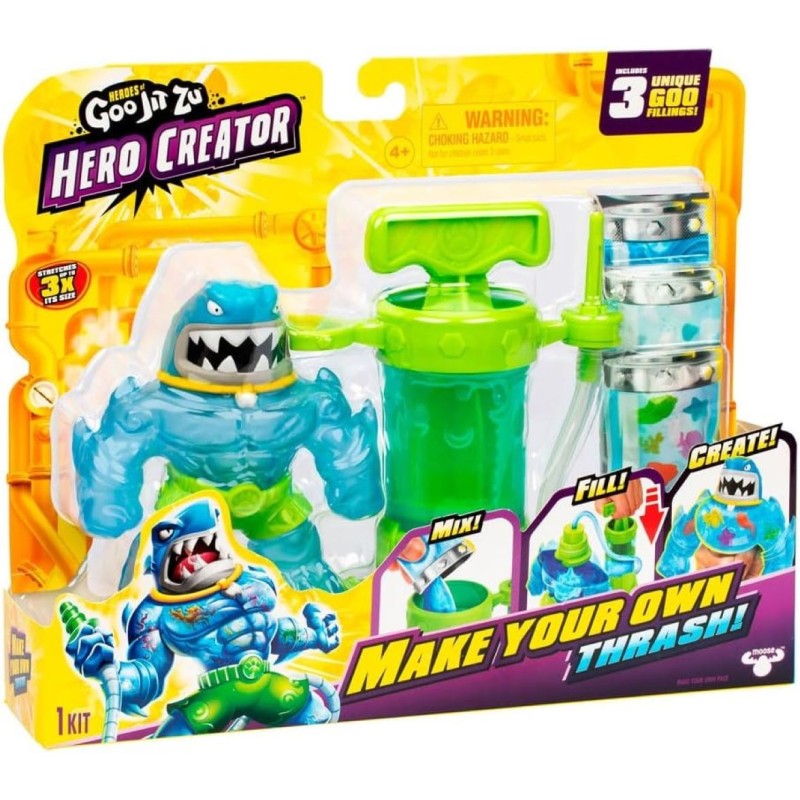 Goo Jit Zu Bandai Hero Creator Trash de Bandai