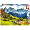 Puzzle 2000 piezas Otoño en las Dolomitas