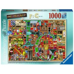 Ravensburger - Puzzle 1000 piezas Awesome Alphabet F & G