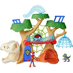 Spidey Dino webs árbol arácnido de Hasbro