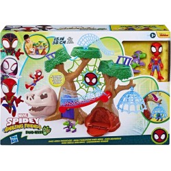 Spidey Dino webs árbol arácnido de Hasbro