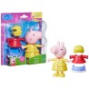 Peppa Pig - Figura Peppa Estilos Divertidos de Hasbro