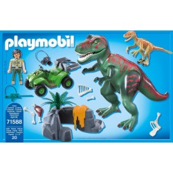 Playmobil Dinos Tiranosaurus Rex con Explorador 71588