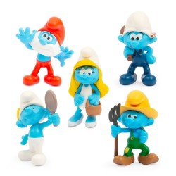 Casita con Figura de pitufo Sorpresa de Famosa
