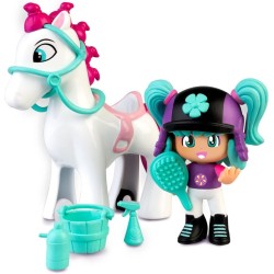 Pinypon Coche con Remolque y Caballo
