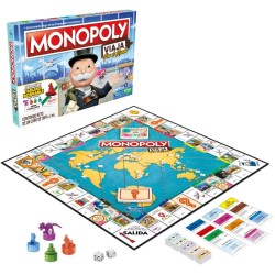 Monopoly Viaja por el mundo de Hasbro