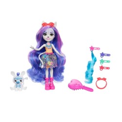Glam Party Cebra Zemirah Zebra -Enchantimals