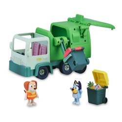 Camión de Basura de Bluey Famosa