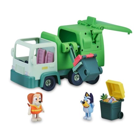 Camión de Basura de Bluey Famosa