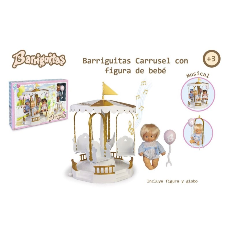 Barriguitas Carrusel musical con muñeco