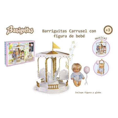 Barriguitas Carrusel musical con muñeco