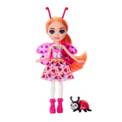 Muñeca Enchantimals Ladybug y Waft Glam Party