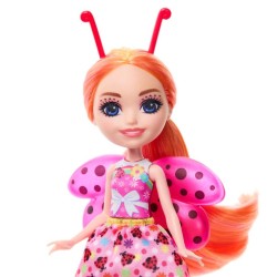Muñeca Enchantimals Ladybug y Waft Glam Party