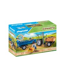 Playmobil Country Tractor con Remolque 71249