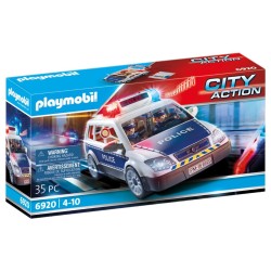 Playmobil Coche de Policía con Luces y Sonido 6920