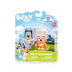 Pack de 2 - Bluey & Bindo Fancy Restaurant de Famosa