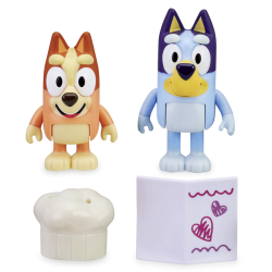 Pack de 2 - Bluey & Bindo Fancy Restaurant de Famosa