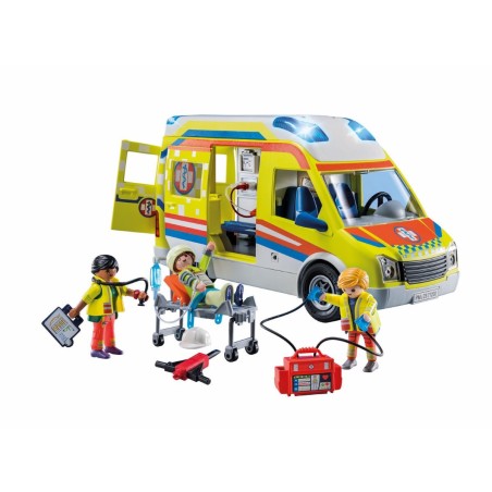 Playmobil Ambulancia con luz y sonido 71202