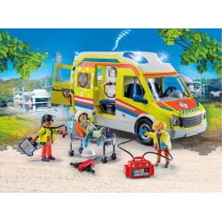 Playmobil Ambulancia con luz y sonido 71202