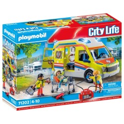 Playmobil Ambulancia con luz y sonido 71202