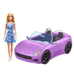 Barbie Descapotable con muñeca