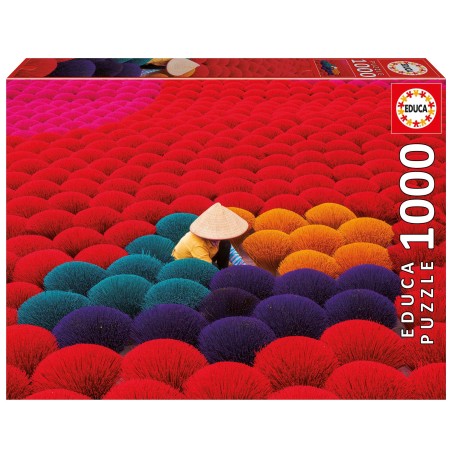 Puzzle  Aldea Del Incienso, Vietnam- 1000 piezas