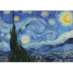 Puzzle  La Noche Estrellada, Vincent Van Gogh de1000 piezas de Educa Borras